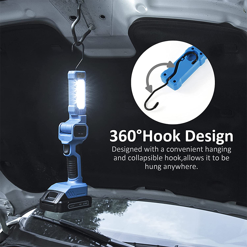 20V Cordless Lithium Battery Car Repair Worklight Out Door Camping Light