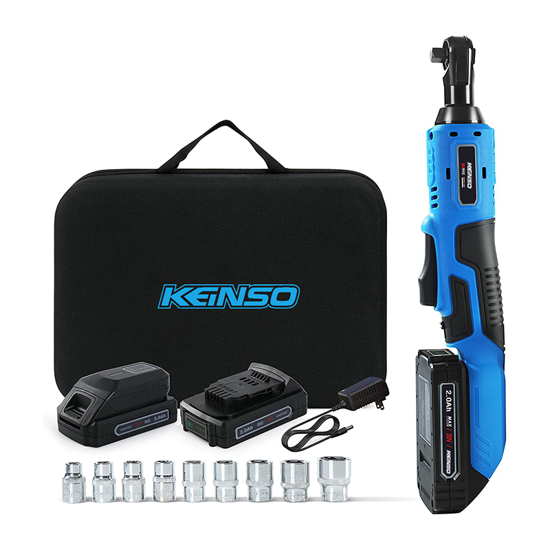 20V Cordless Lithium Battery 3/8 Inch Ratchet Wrench