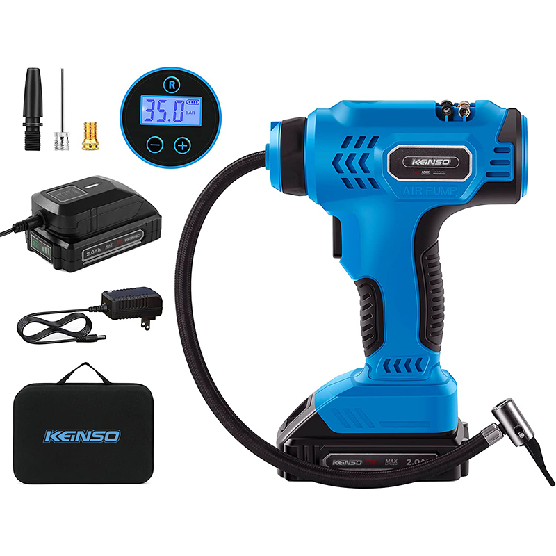 20V Cordless Lithium Battery Tire Inflator Air Pump