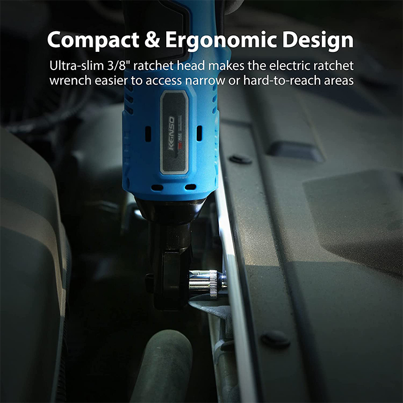 20V Cordless Lithium Battery 3/8 Inch Ratchet Wrench