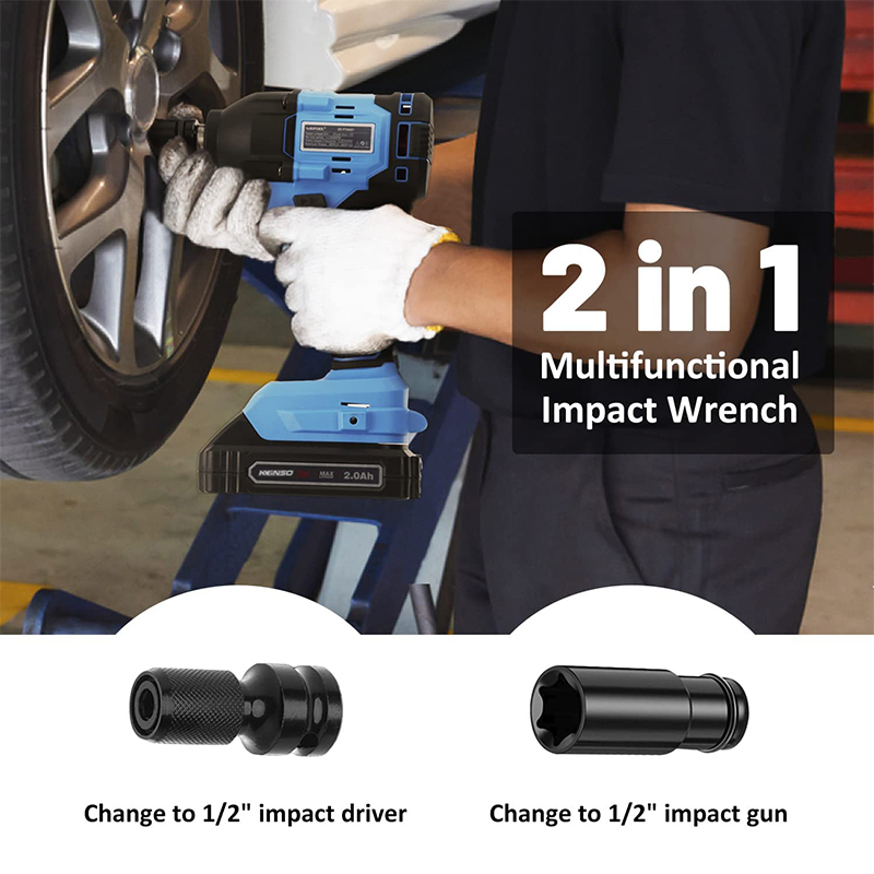 20V Cordless Lithium Battery Impact Wrench